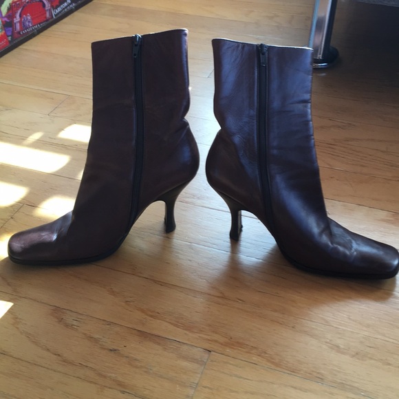Prada Brown Heeled Boots - Picture 4 of 5
